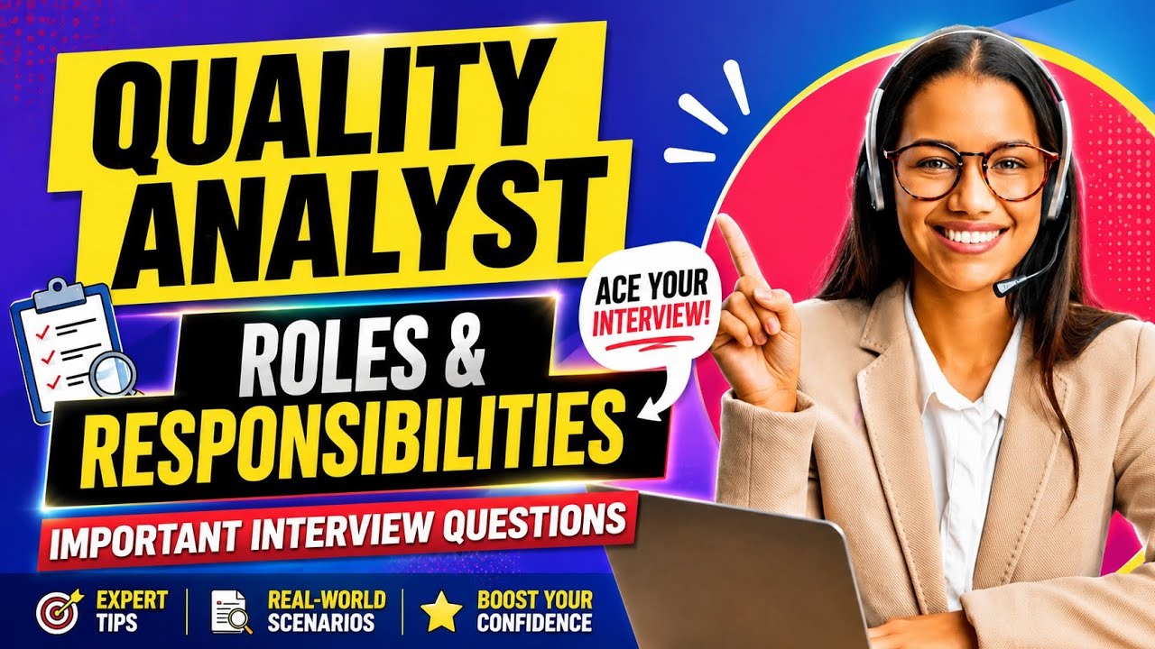 Quality Analyst Roles and Responsibilities in BPO | Quality Analyst Interview Questions and Answer