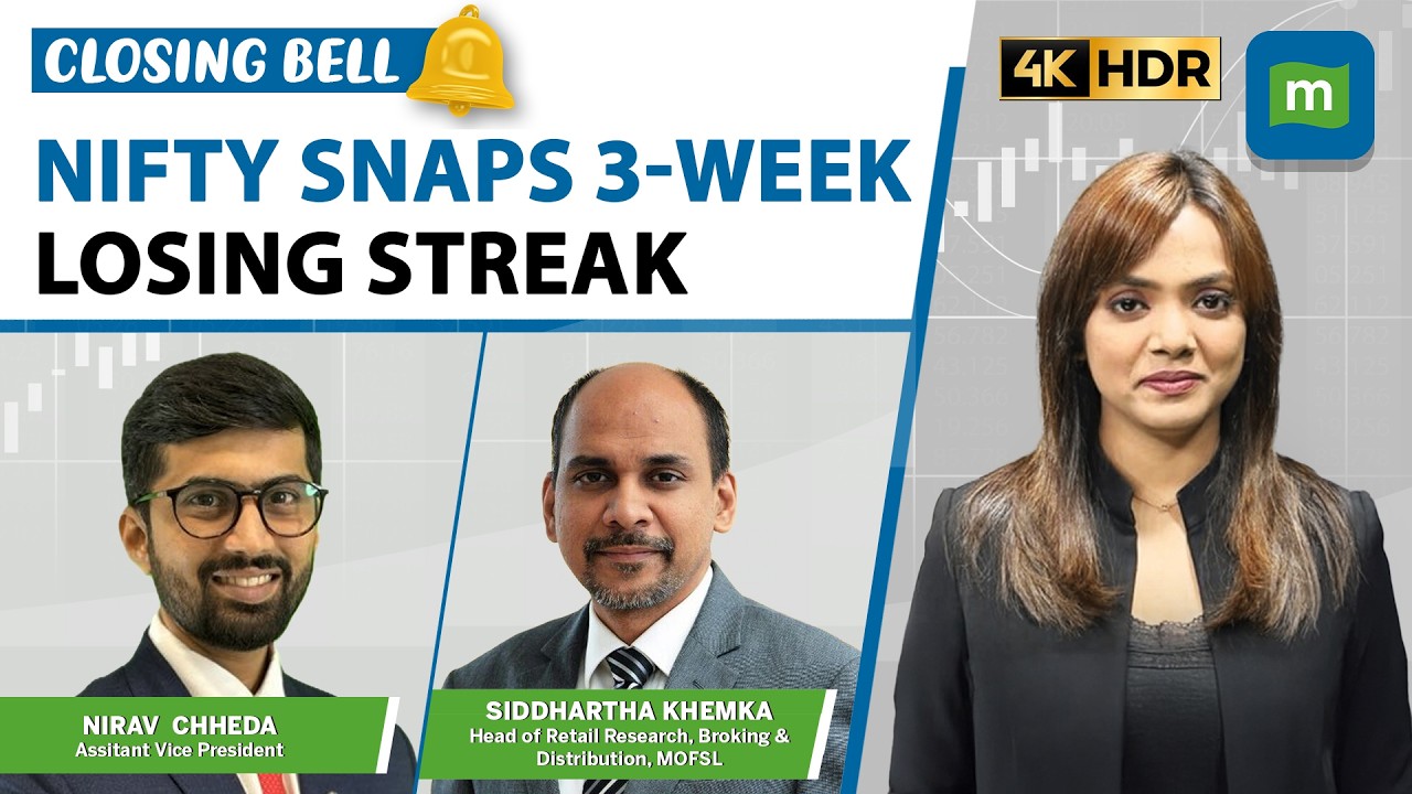 Live: Relief rally kicks in! Nifty defends 23k, breaks 3-week losing streak | Closing Bell