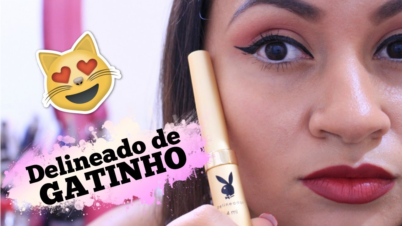 DELINEADO de GATINHO F&Aacute;CIL | Delineador da PLAYBOY