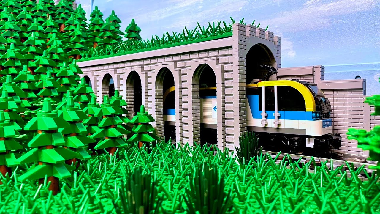 Last Train Tunnel finished - Lego City Update