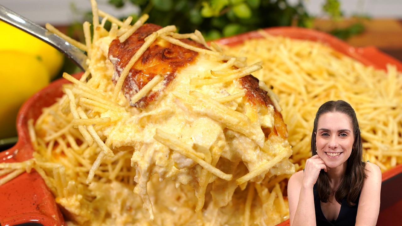 MINHA RECEITA FAVORITA DE FRICASSE DE FRANGO, BEM CREMOSO