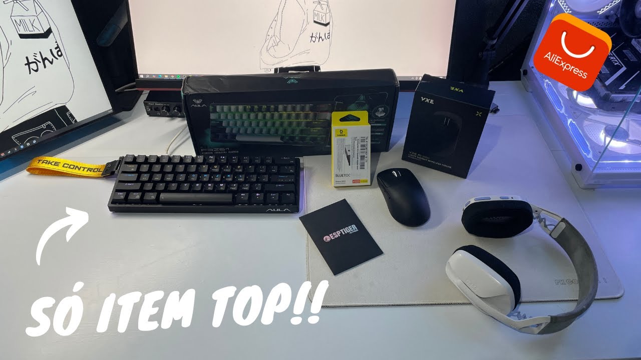 Mega unboxing com o que comprei no 11/11 do aliexpress!!! | só produto top!