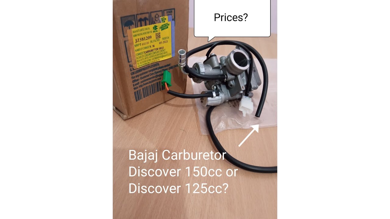 Carburetor Bajaj Discover150cc Or Discover125cc New Model || Bajaj Genuine Carburetor || Rate Prices