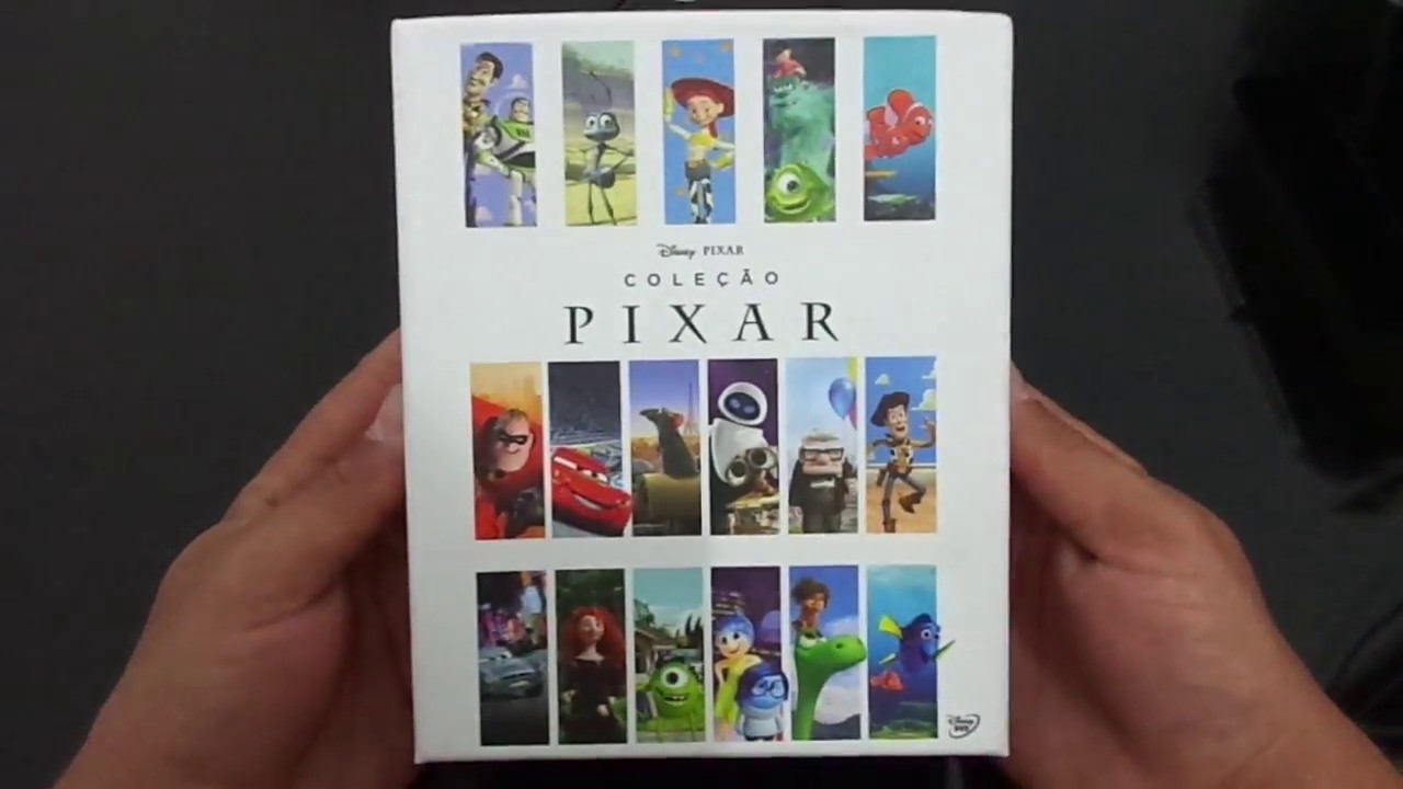 [DVD] coleção pixar 2016 17 discos