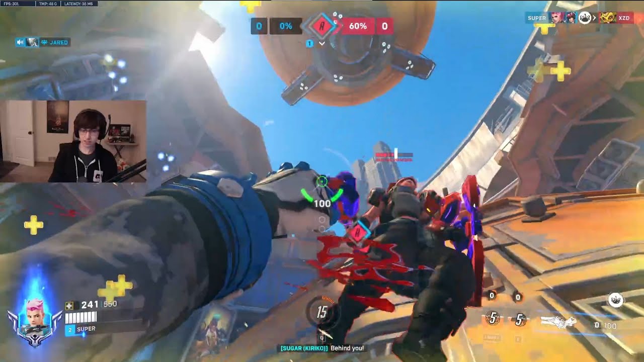 28K DMG! SUPER INSANE ZARYA GAMEPLAY OVERWATCH 2 SEASON 17