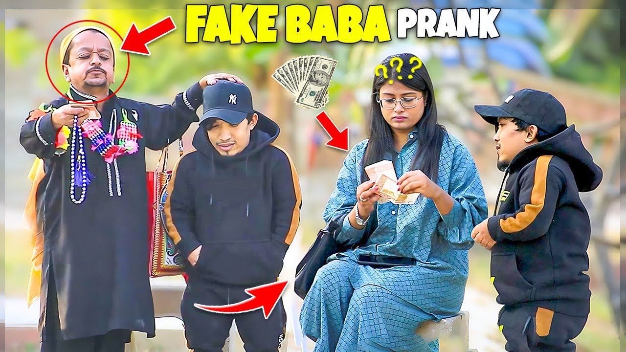 Fake BaBa Prank On Girl - | @NewTalentOfficial