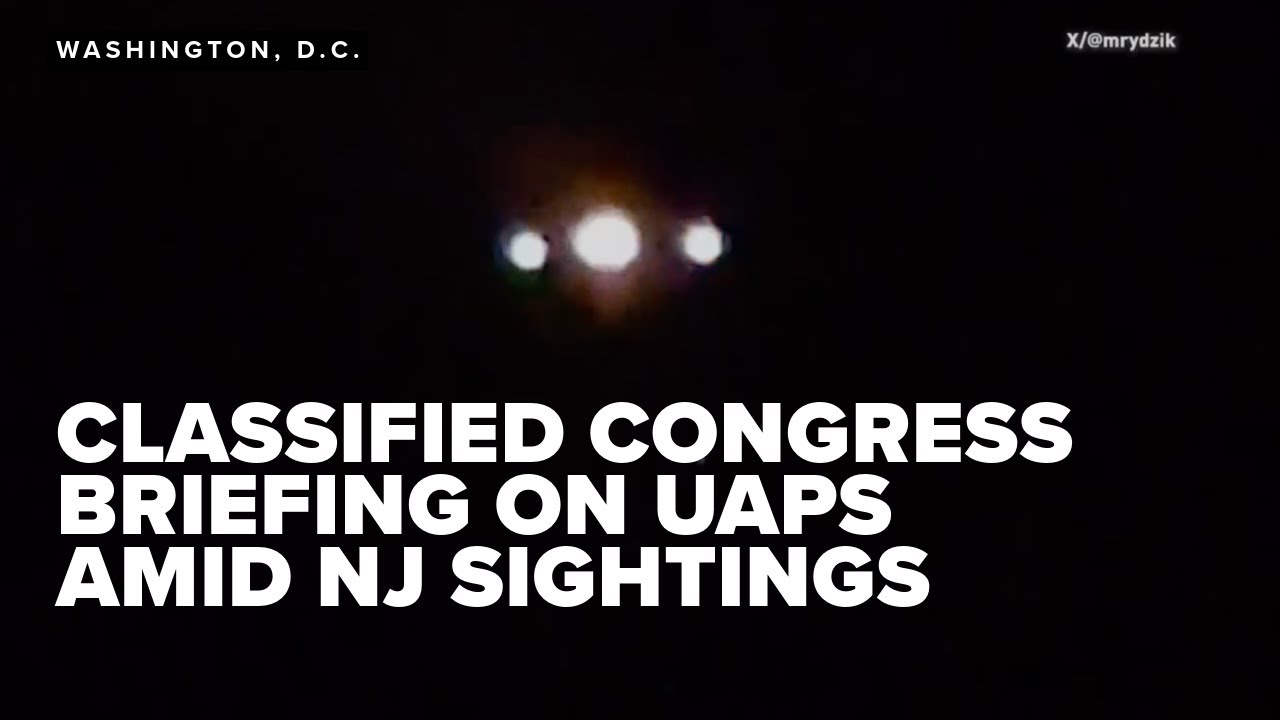 UFOs: Pentagon holds classified briefing on UAP sightings, FBI investigates NJ "drone" sightings
