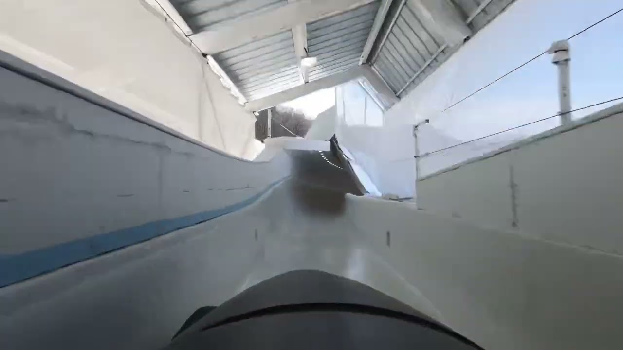 Bobsled POV in Lake Placid
