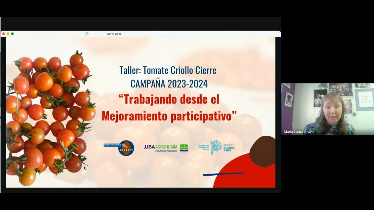 Taller de tomate criollo: Cierre de campaña 2023-2024