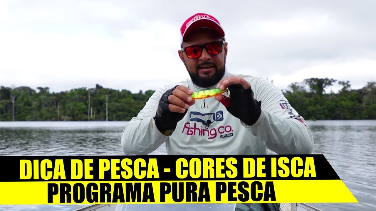 DICA DE PESCA - CORES DE ISCAS