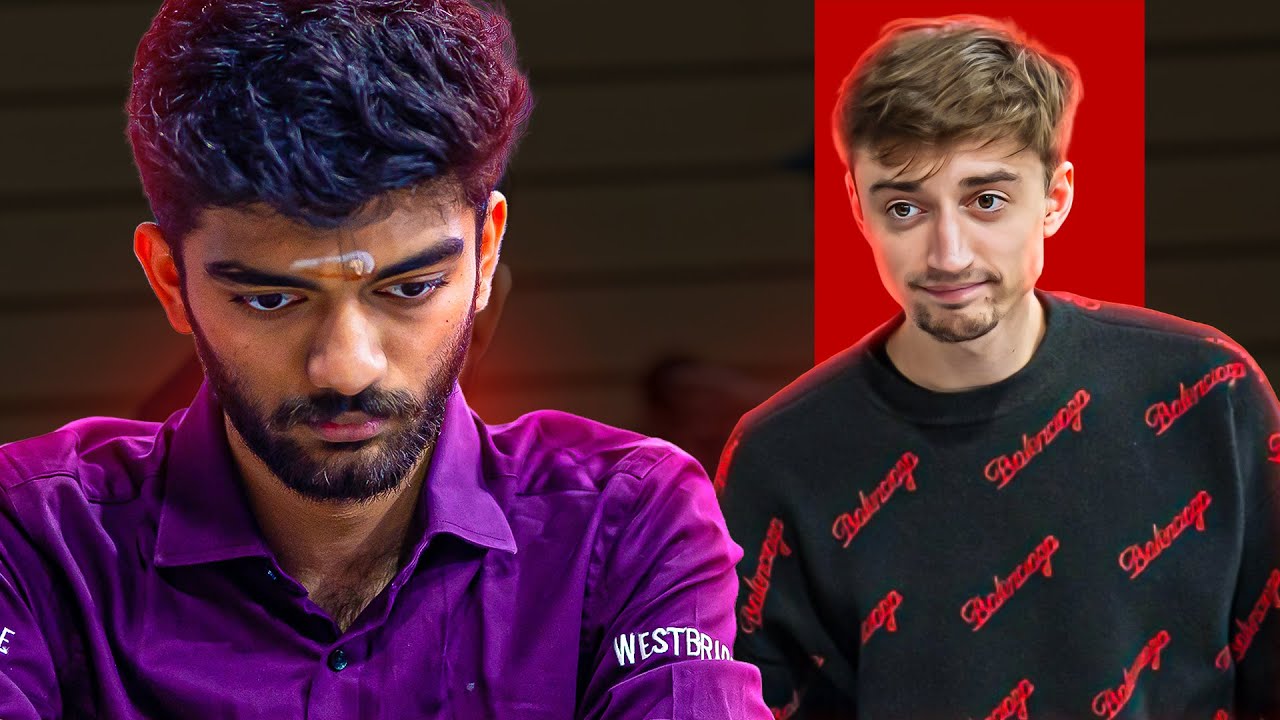 Gukesh SACRIFICES the house against Dubov!!