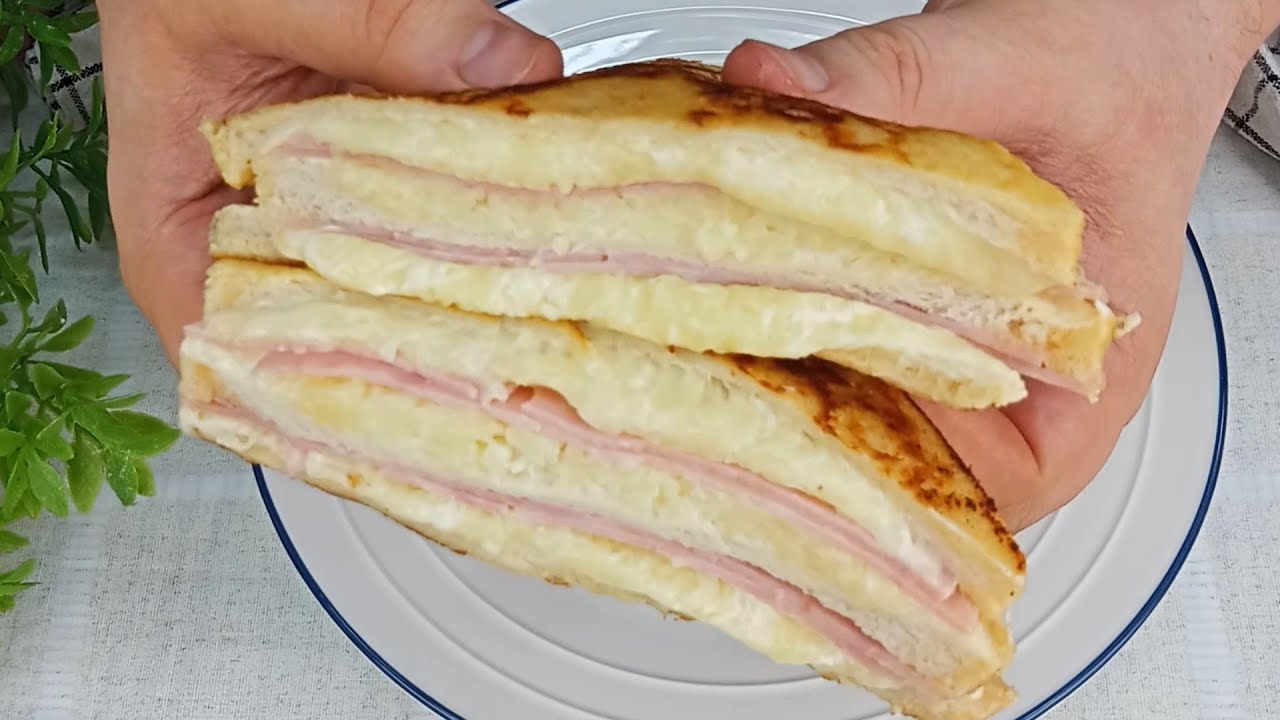Este es el Sándwich 🥪 Mas Delicioso😋 que Comerás, Fácil y Rápido en 5 Minutos. 💥💥 BRUTAL
