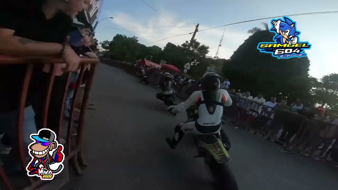 GOPRO🏁Categoría LIBRE. 🔥Motovelocidad Colombia 2024. ( miko 155 🐒).