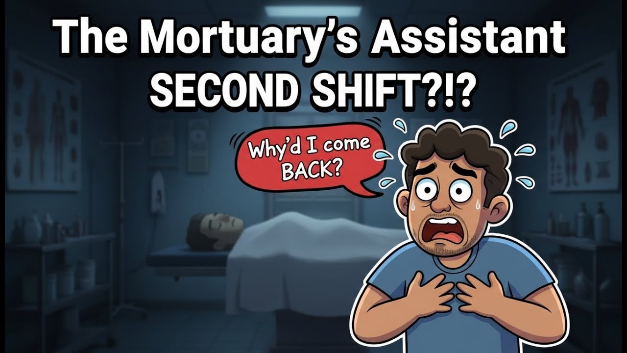 I CAN'T BELIEVE I TOOK A SECOND SHIFT AS....THE MORTUARY ASSISTANT