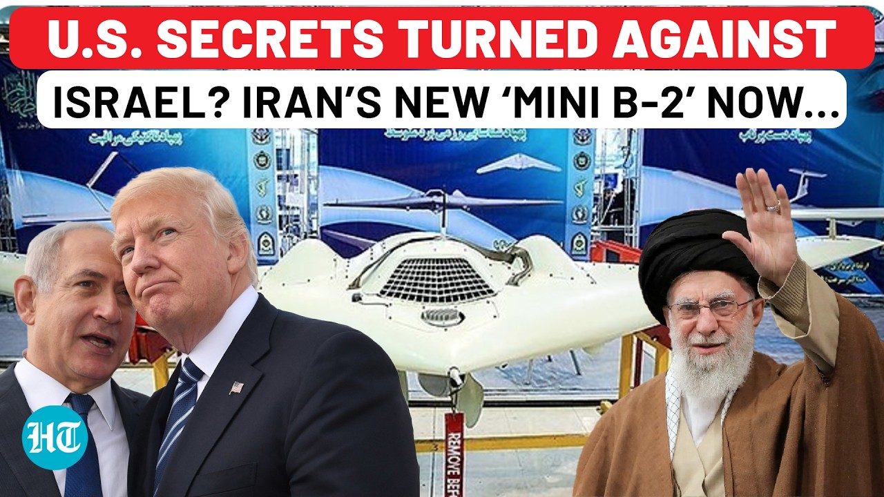 US Tech Gifted Iran A Stealth ‘Mini B-2’ To Hit Israel? How IRGC Created 5 Designs in Record Time