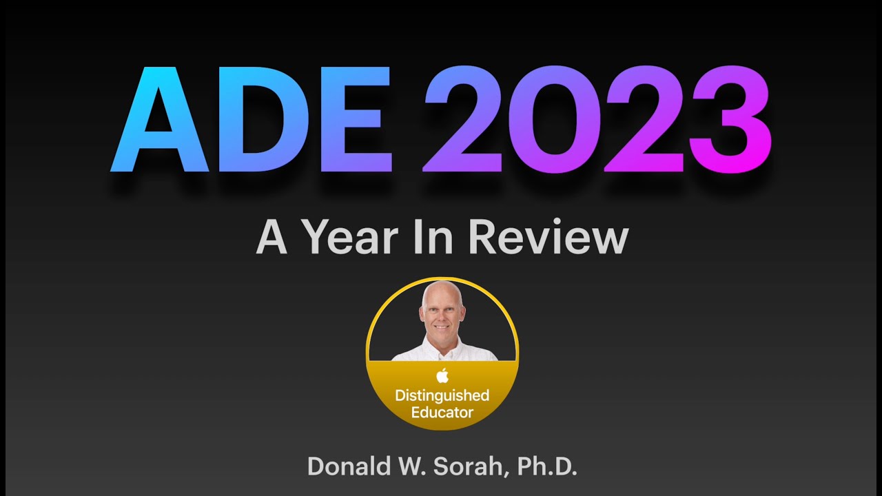 Apple Distinguished Educator Year in Review 2023