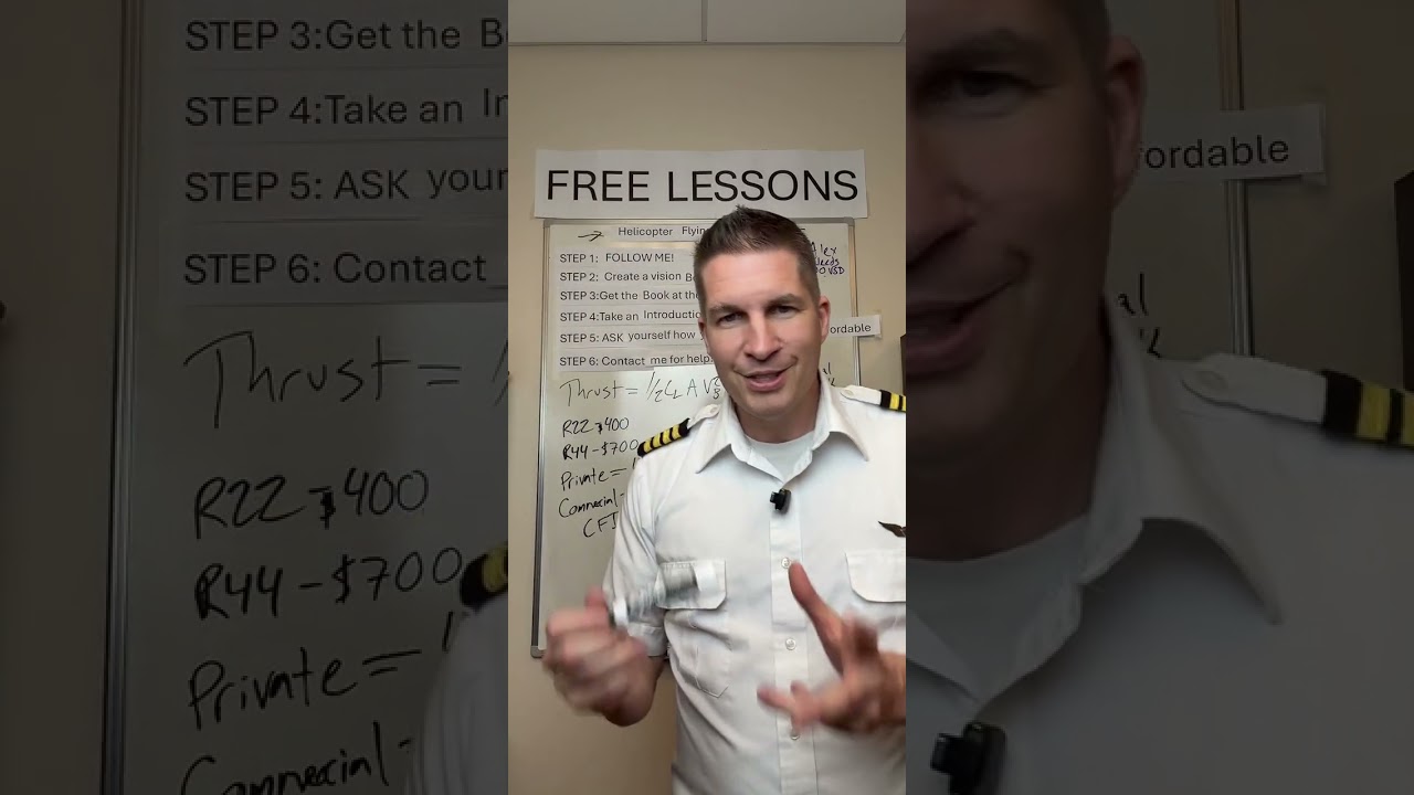 Steps to becoming a pilot. From my TikTok Live stream. 