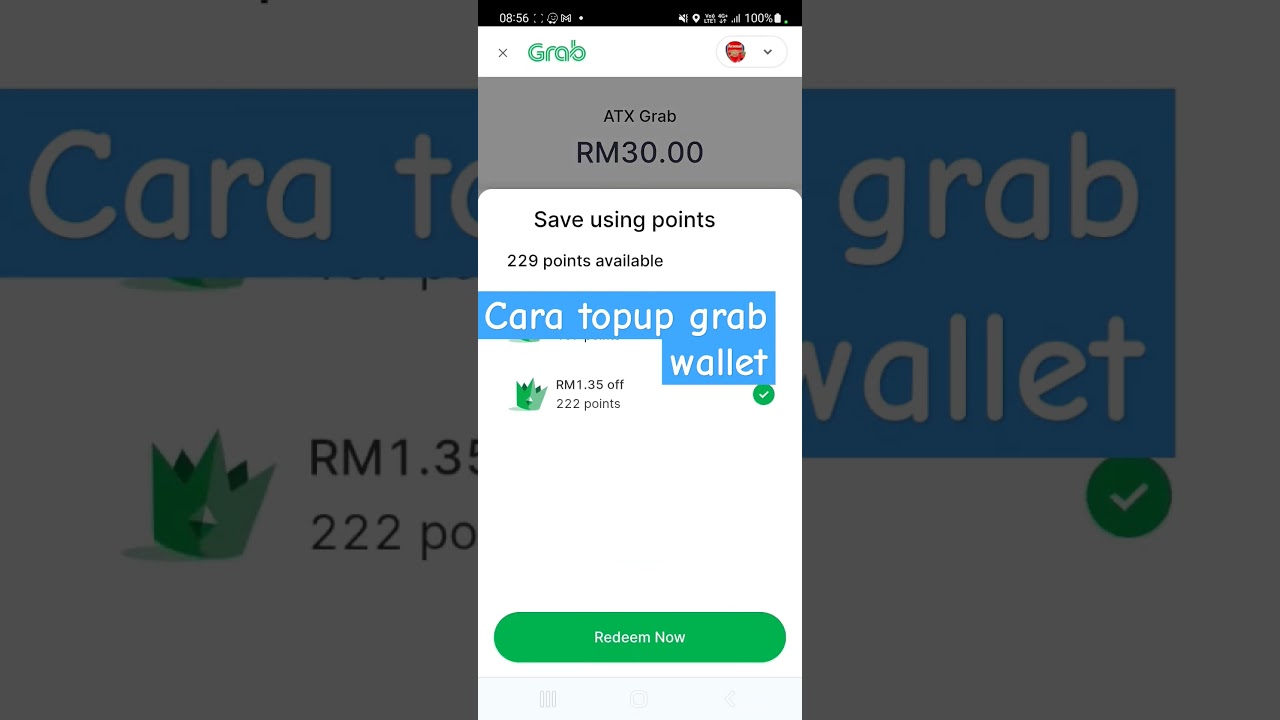 #cara topup grab wallet