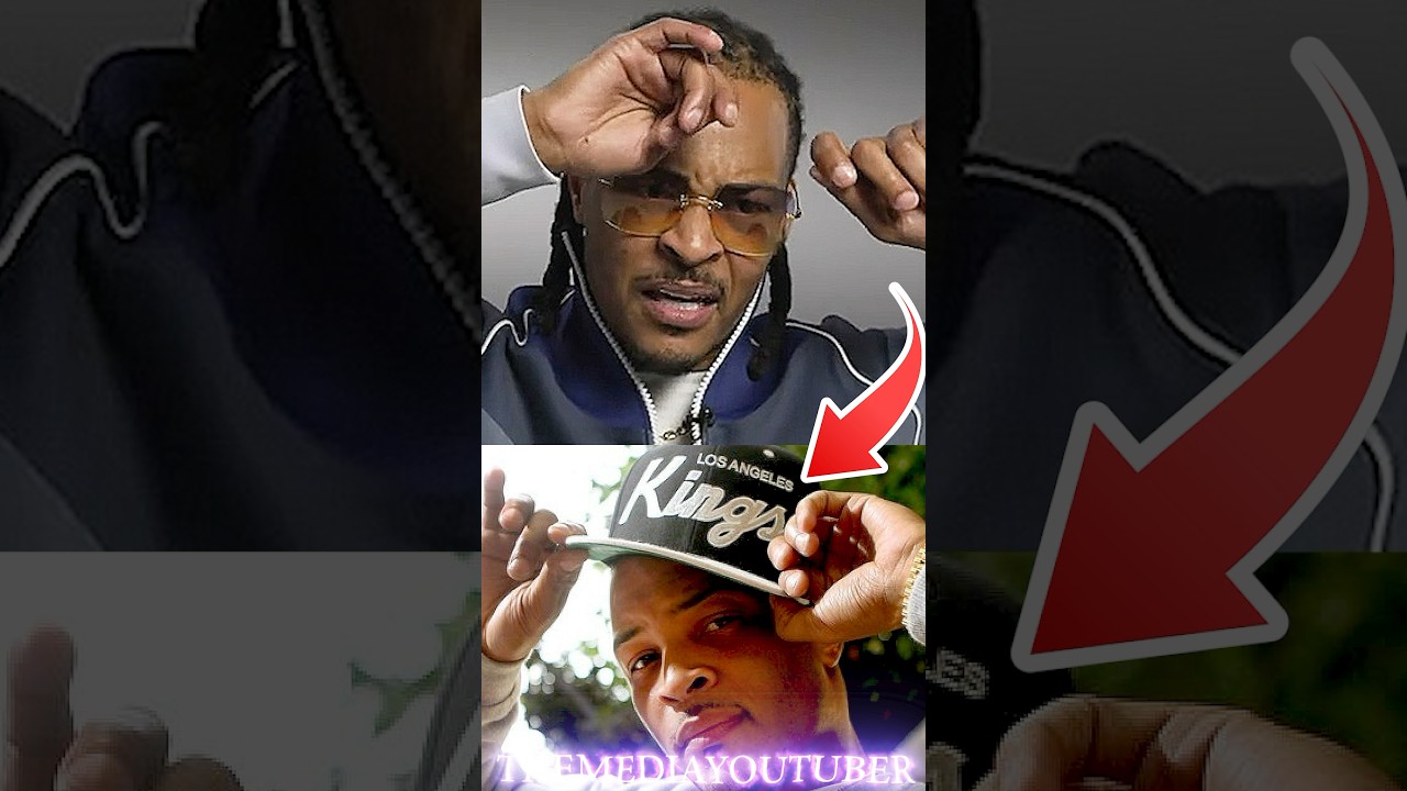 T.I. On Famous Hat Tilt & How He Kept It On His Head 😂 #shorts #viral #TI #legend