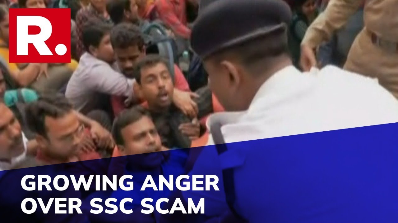 SSC Scam Protest Reaches TMC Neta Abhishek Banerjee's Office; Protestors Demand Fair Recruitment