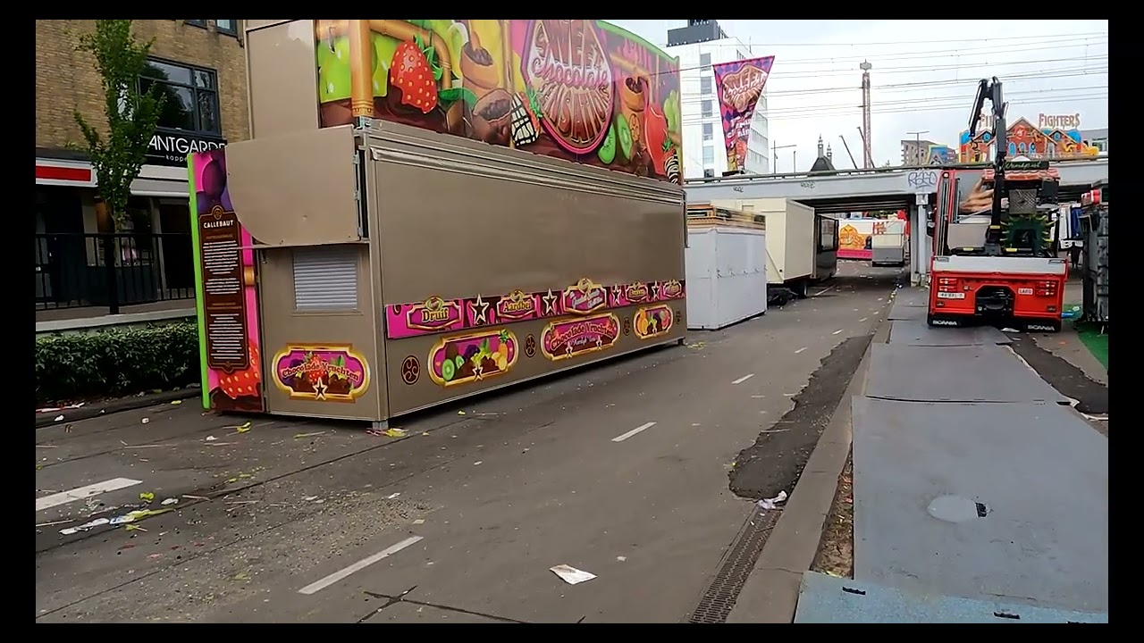 Tilburgse Kermis Afbreken Maandag middag 28 07 25