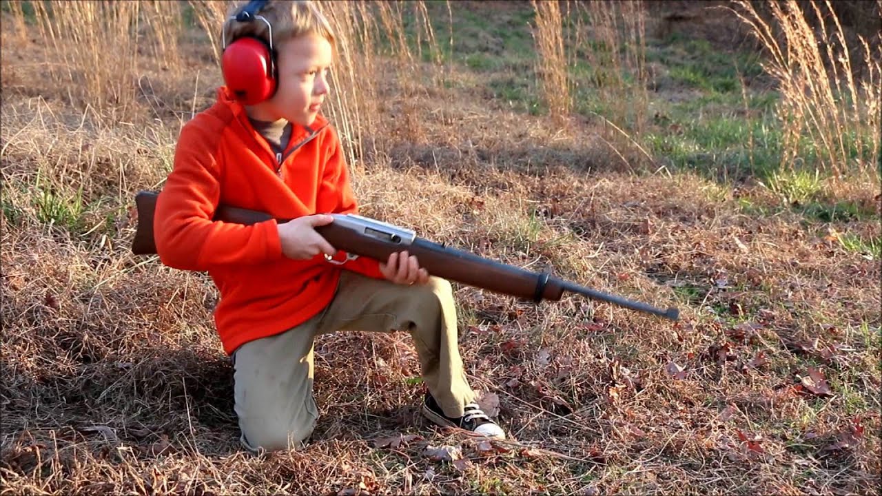 Isaac & Samuel Shooting  .22's with Jordan 1-3-2016