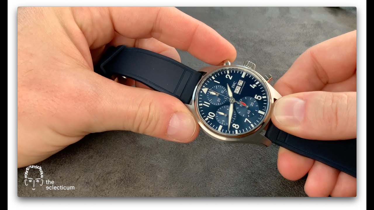 Hands-On with IWC's new  Pilot's Chronograph 41mm Ref. 3881 (2021)