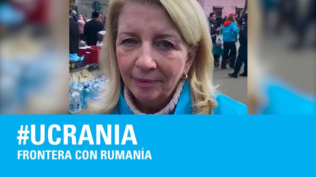 #UCRANIA | Catherine Russell desde la frontera con RUMAN&Iacute;A