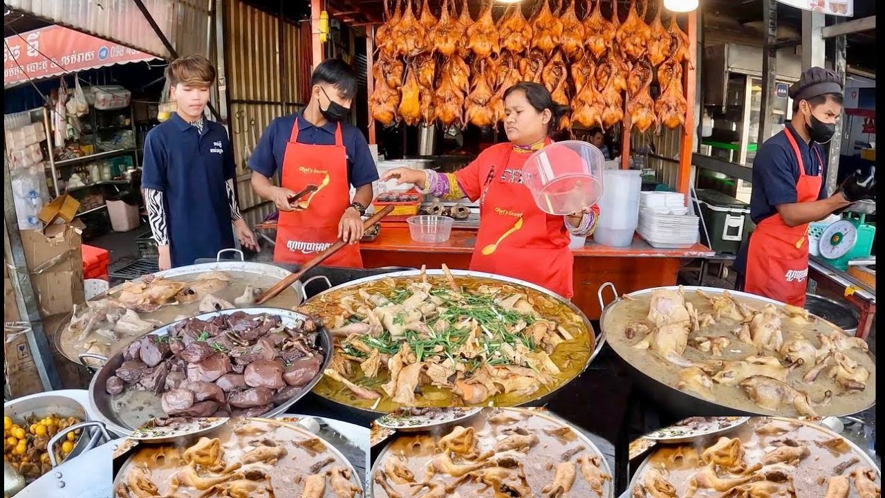 INCREDABLE! Cambodian STREET FOOD Tour! Chhouk Meas Vs Riverside Market Compilation 2026