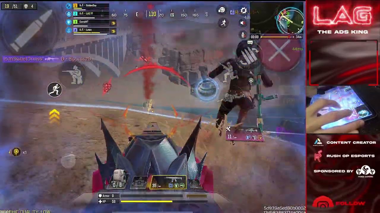 YOU WOULD NOT BELIEVE HOW WE CLUTCHED THIS TOURNAMENT LAG LOTEX GOLDEN GORRAH CALL OF DUTY MOBILE