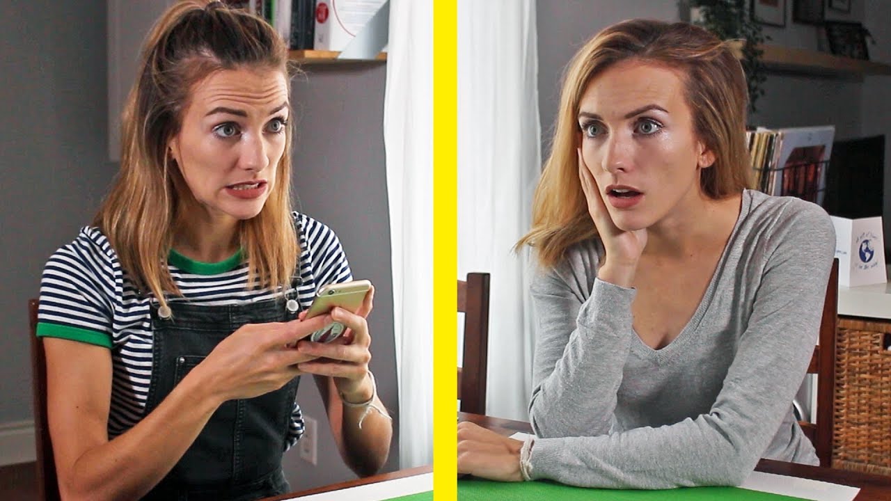 TEXTING MY EX - Two Sides of my Brain...