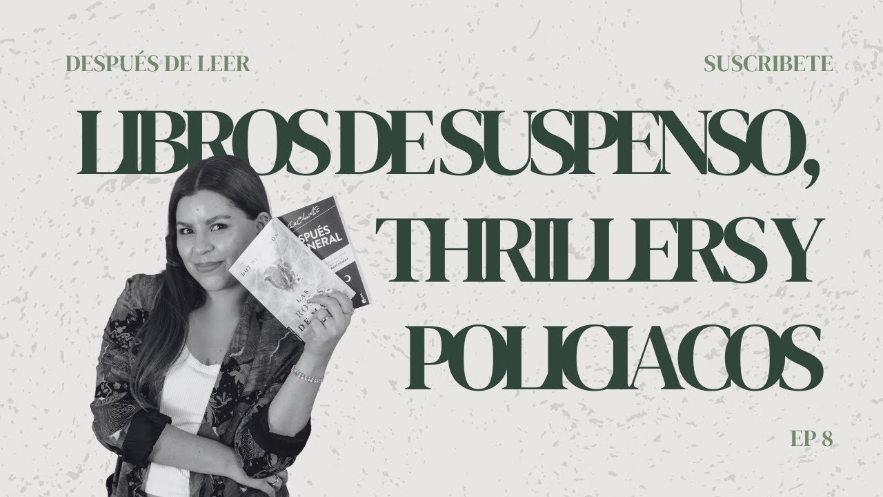🔖 Libros de suspenso, thriller y policiacos: &iquest;cu&aacute;les son las diferencias?
