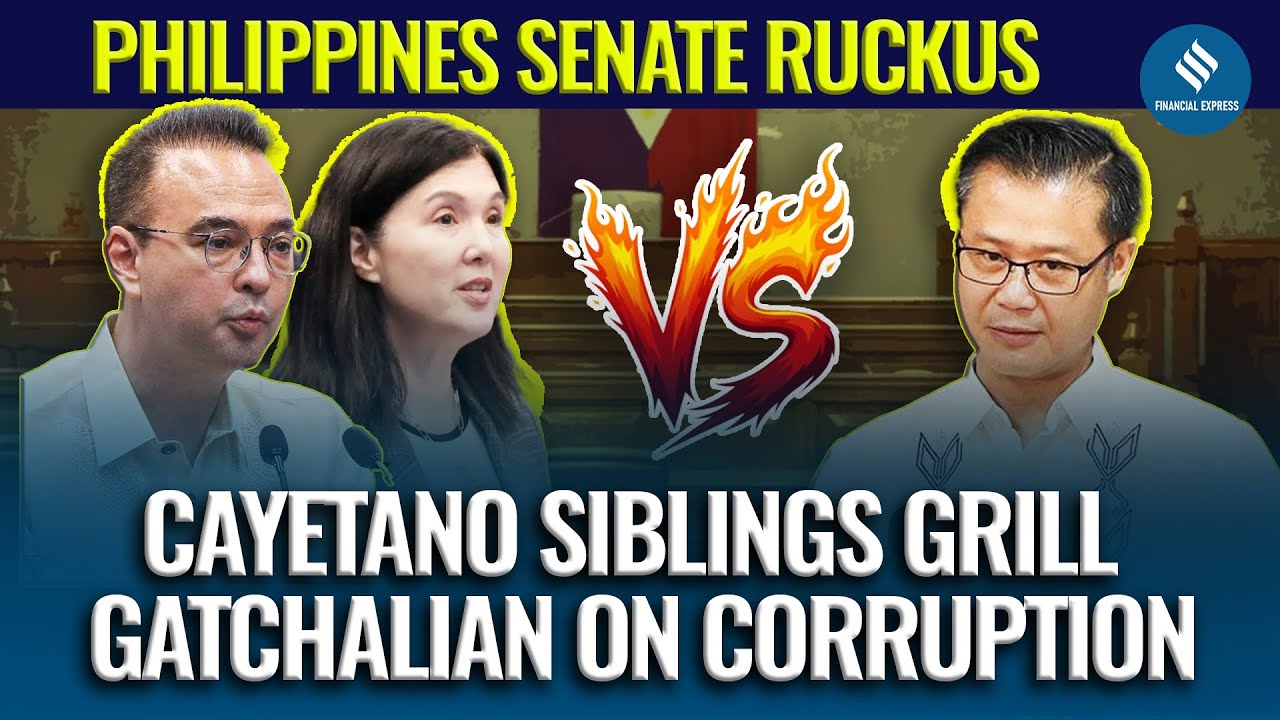 Cayetano Siblings Grill Gatchalian in Senate Hearing as Corruption Allegations Spark Heated Clash