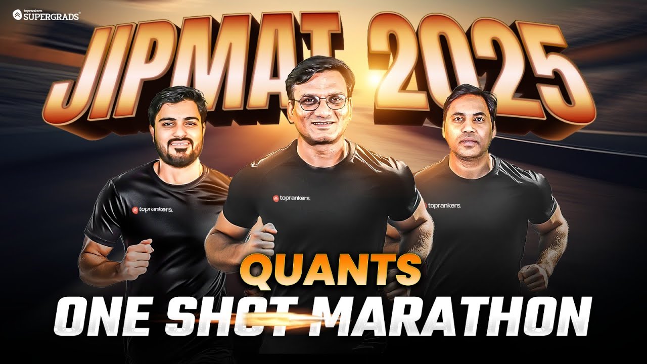 Complete Quants in One Shot - JIPMAT 2025 Marathon Class ✍️| JIPMAT 2025 Quants Preparation 📚🎯