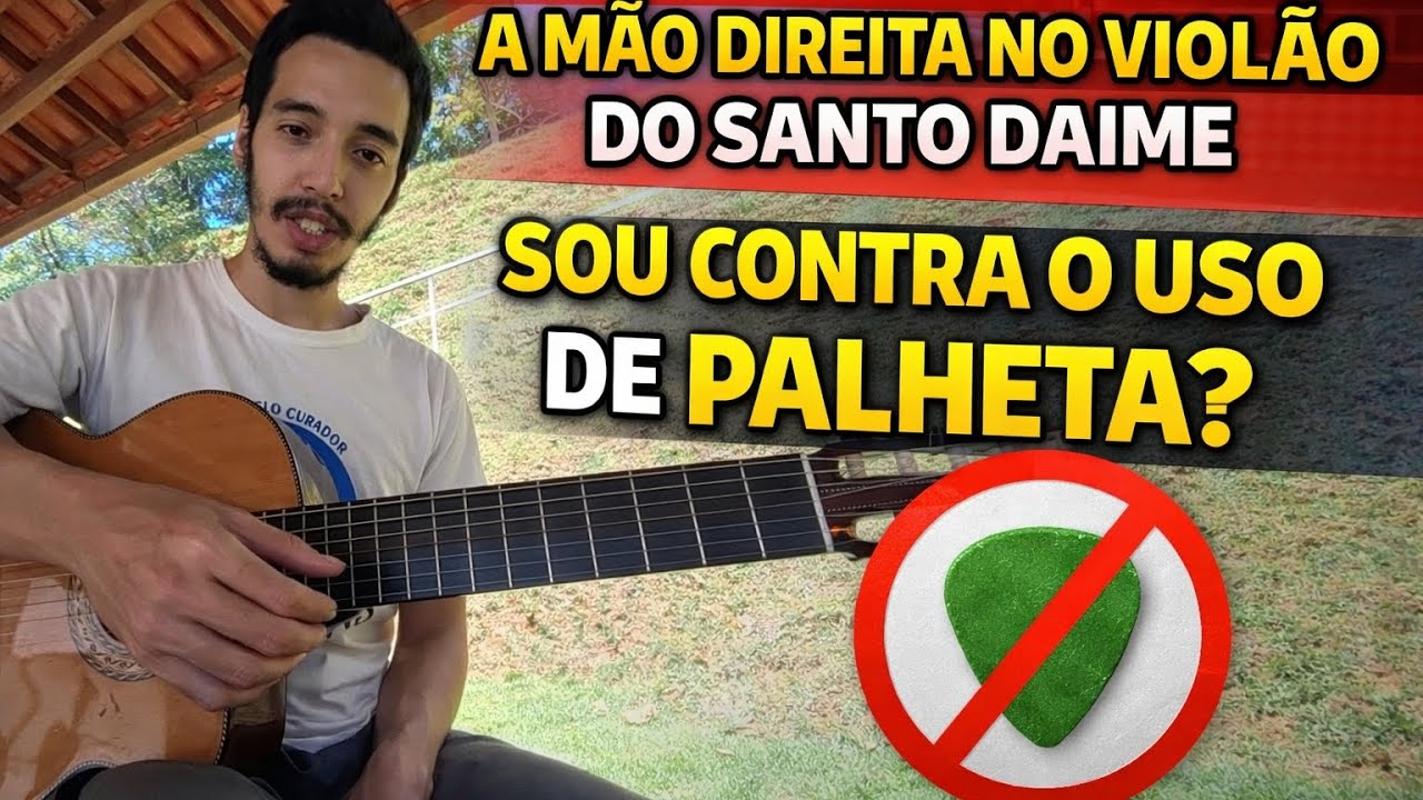 A mão direita no Violão do Santo Daime - Trocação de Ideia 