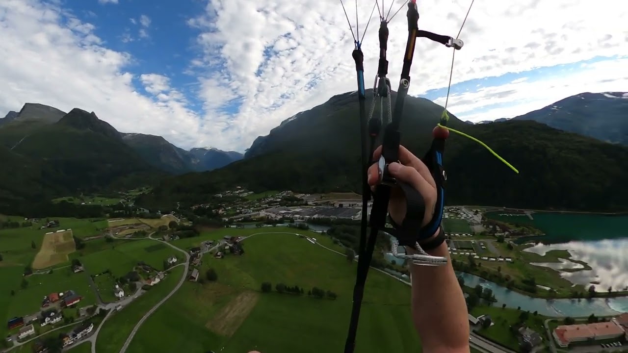 Speedflying || First 270 ever. Not enoug landing(tailwind)