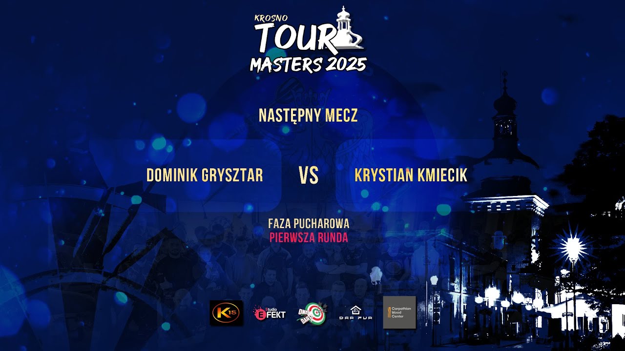 Krosno Tour Masters 2025 / Pierwsza runda / Krystian Kmiecik v. Dominik Grysztar