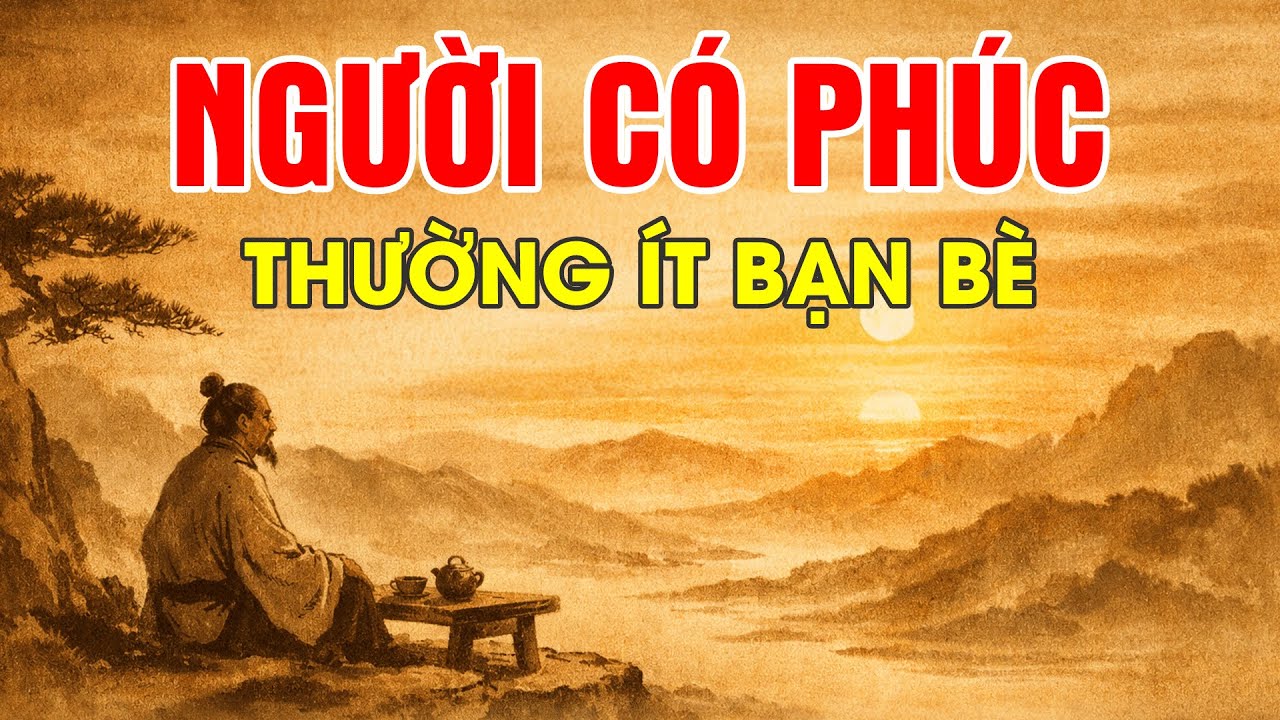 Ít bạn bè mới là người có phúc, vì sao họ chọn sống cô độc