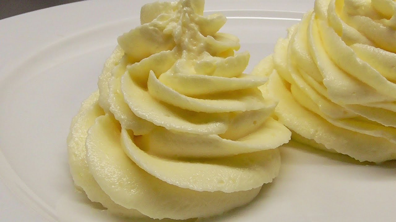 Leckere Pudding-Butterkreme f&uuml;r Torten und Cupcakes