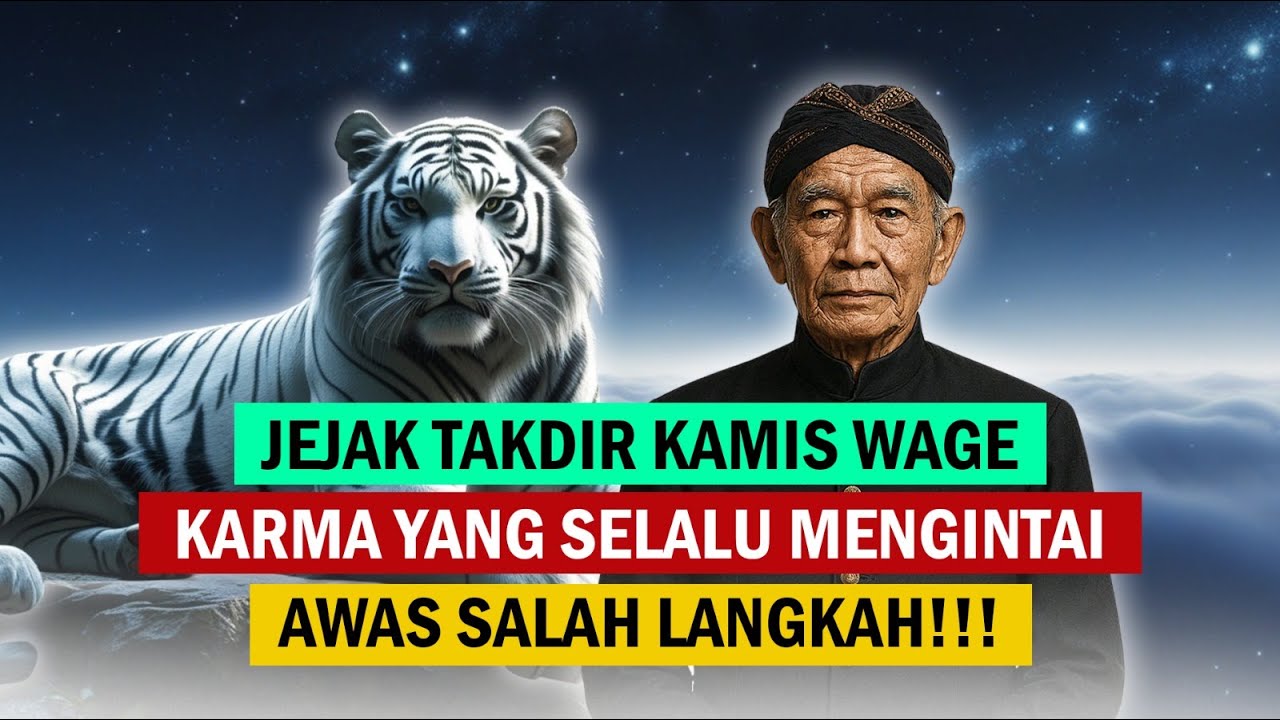 JEJAK TAKDIR KAMIS WAGE, KARMA YANG MENGINTAI SETIAP LANGKAH - AWAS SALAH LANGKAH! | SEPUTAR WETON