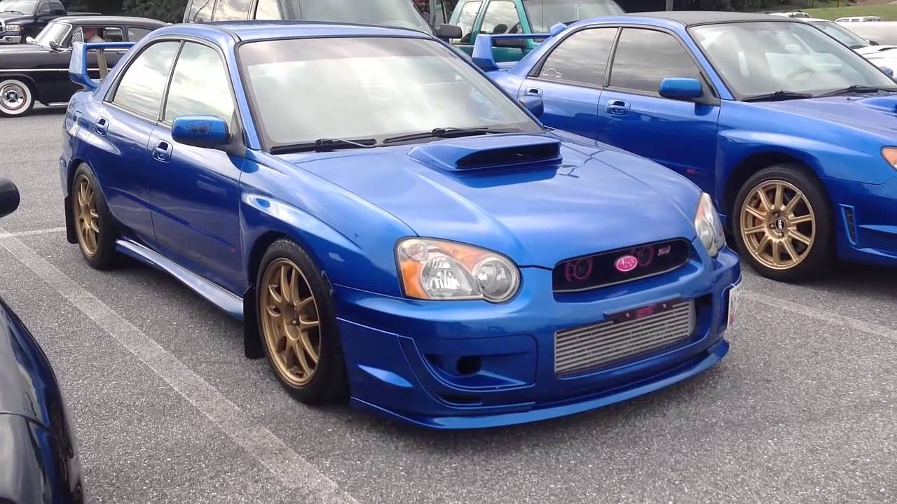 Hawkeye and Peanut Eye Subaru Impreza WRX STi