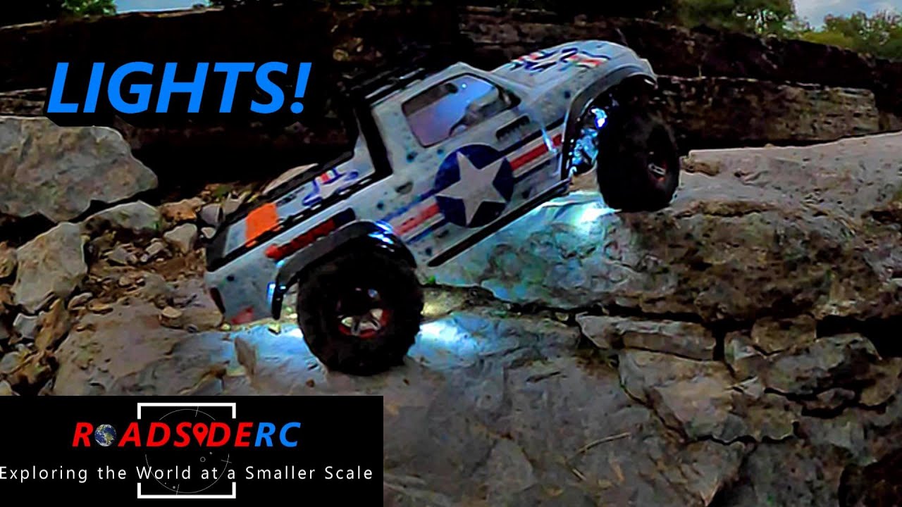 RC Crawler Rock Lights Installed and Tested