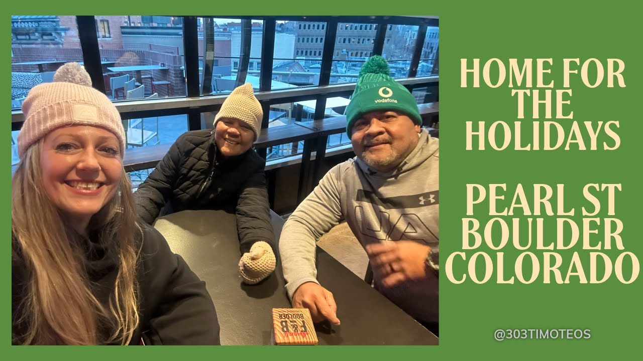 Colorado December Holiday Time with Mom | Boulder | Pearl Street | Avanti
