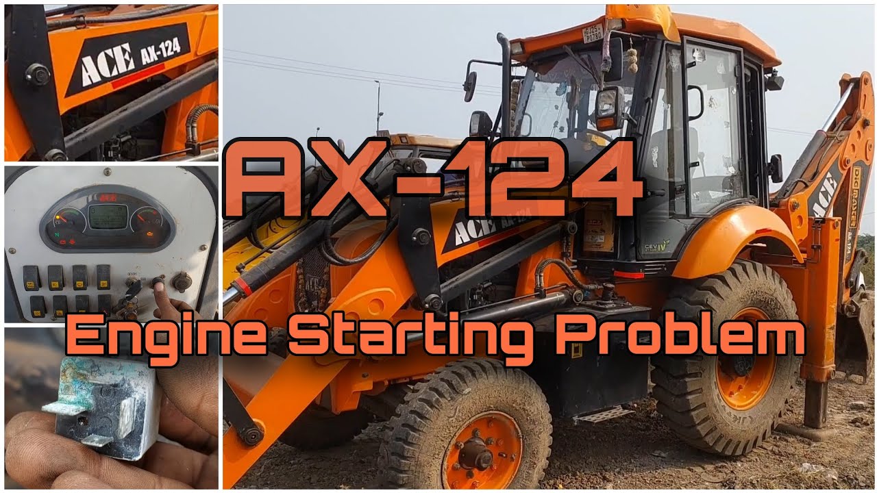 ACE AX-124 BS4 Engine Starting Problem