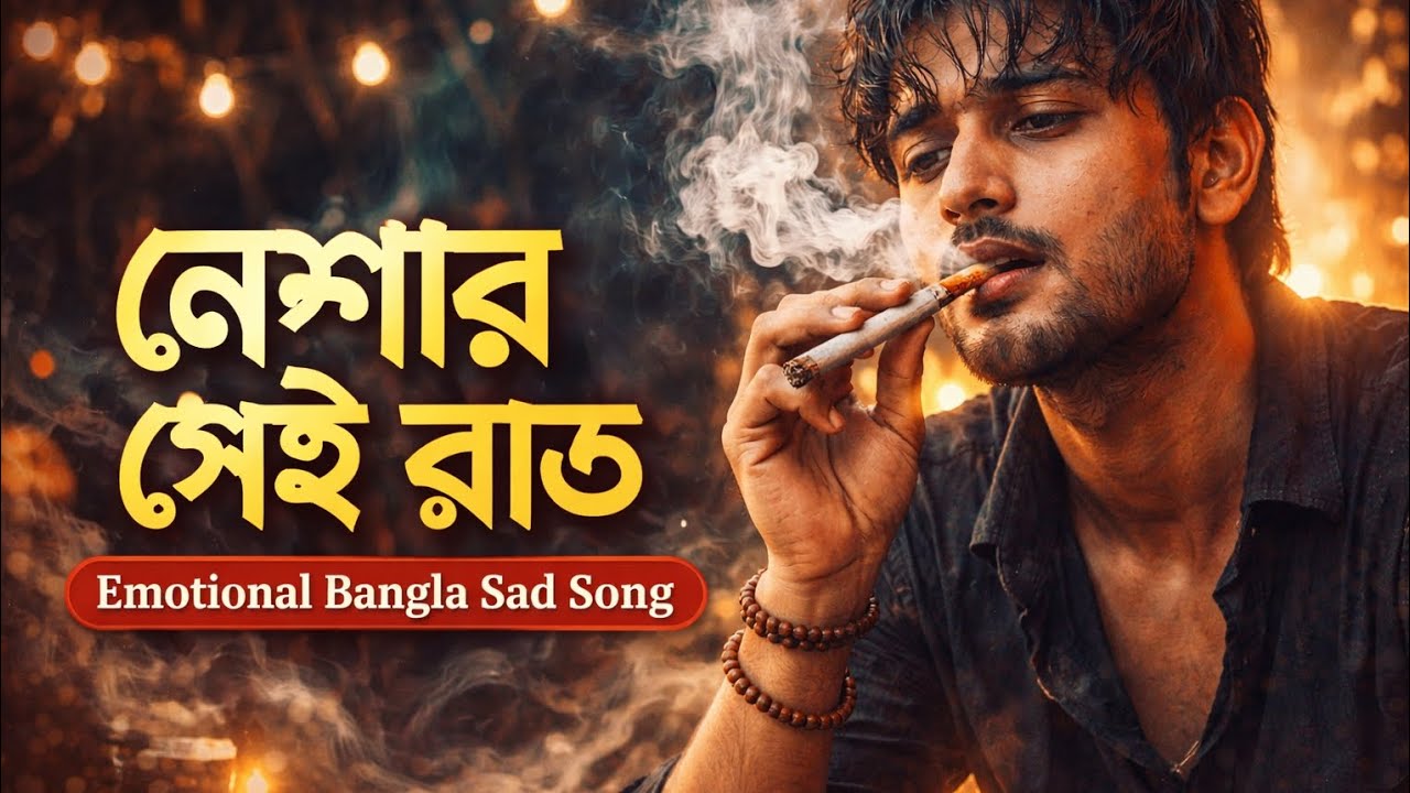 নেশার সেই রাত 💨 | Heart Touching Bangla Sad Song | Emotional Long Bangla Song