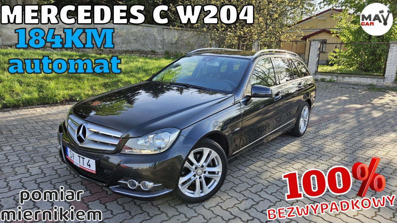 Bezwypadkowy Mercedes W204 184KM Lift AUTOMAT