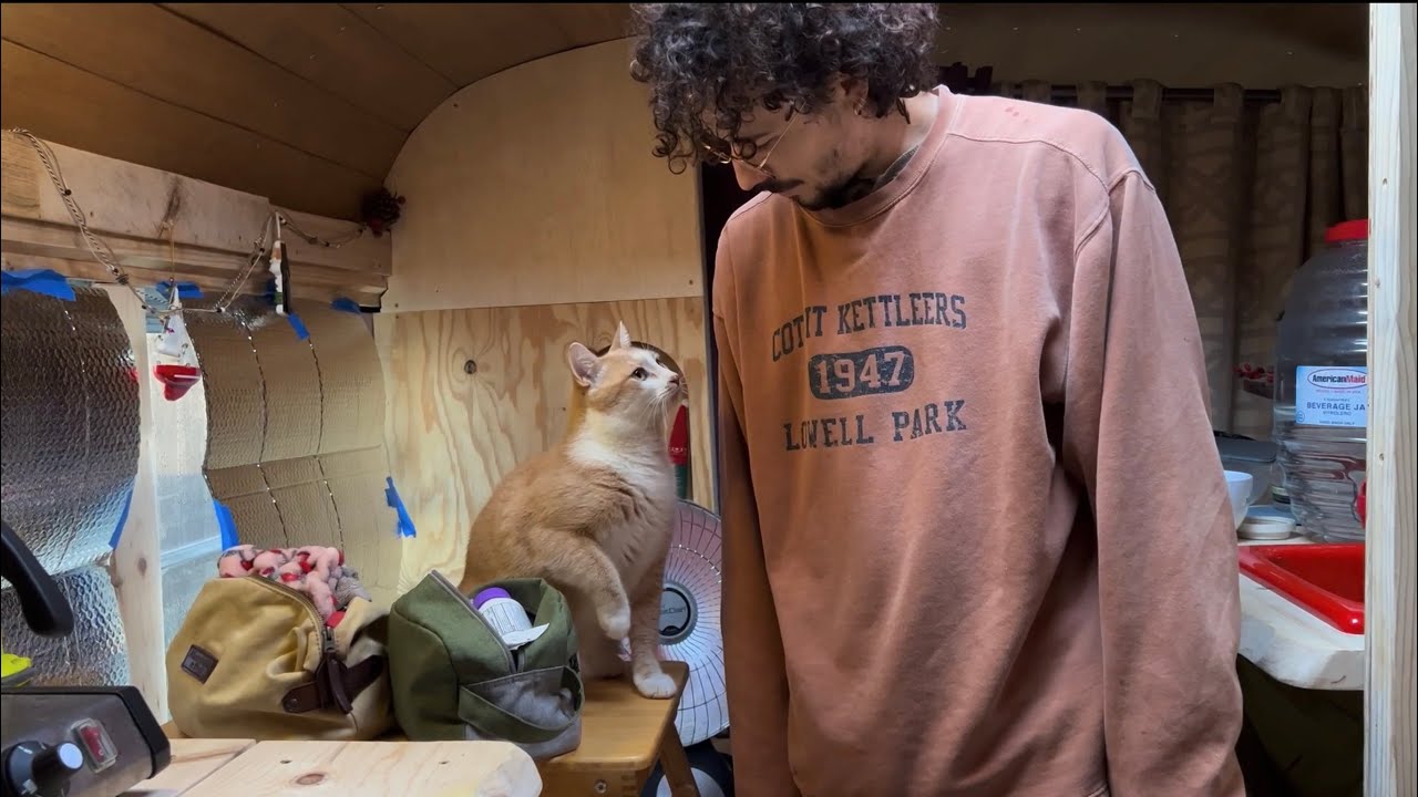 Finally moved in! First days living in our bus EP. 33