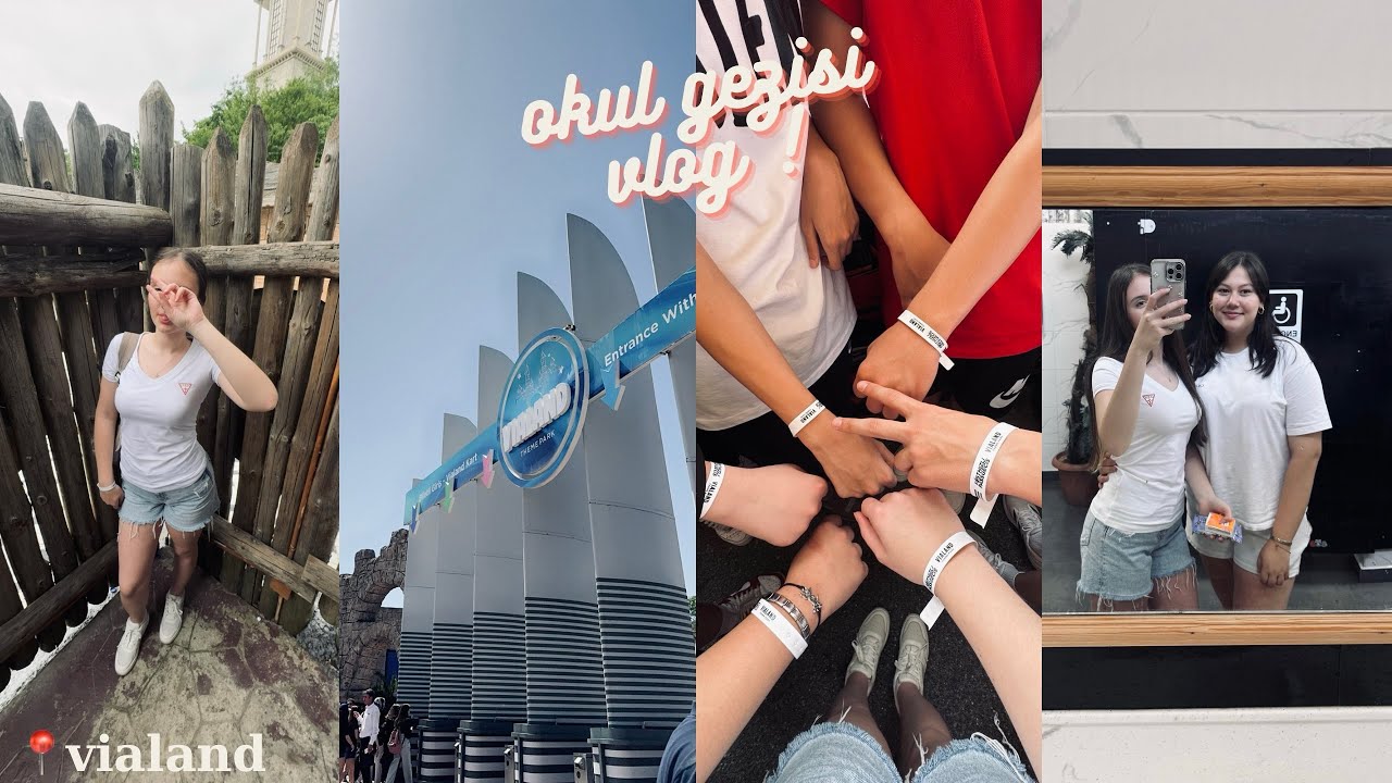 okul gezisi vlog ! 🎢 | 📍vialand