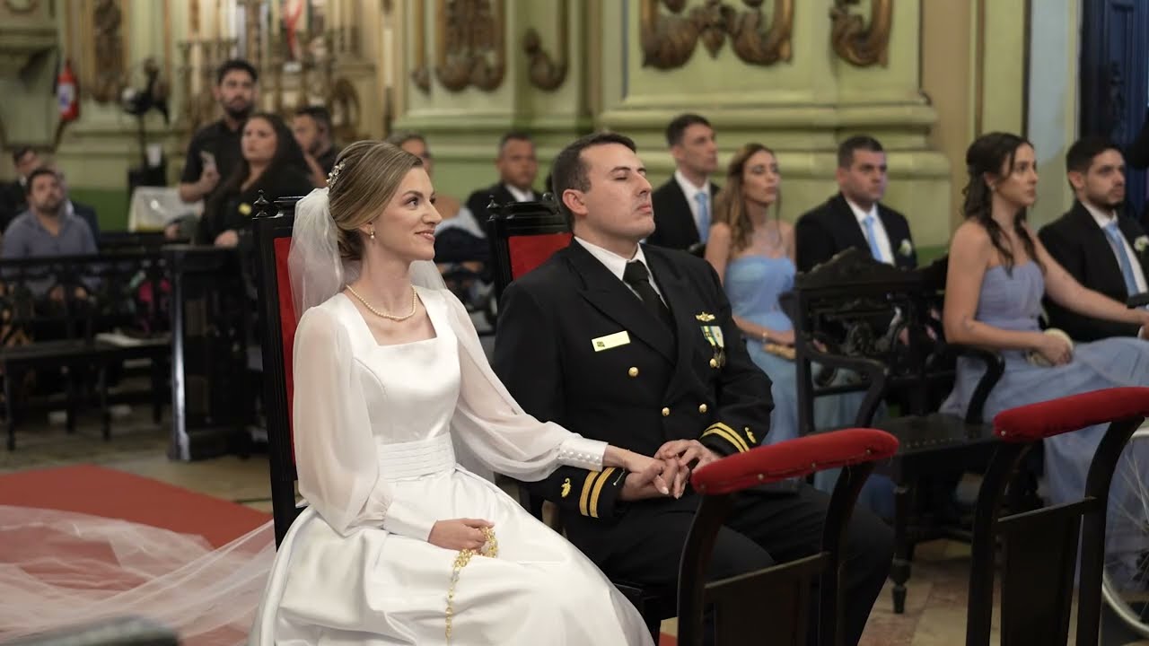 Cerimônia Casamento Vanessa & Giovanni - Igreja São José - Rio de Janeiro/RJ