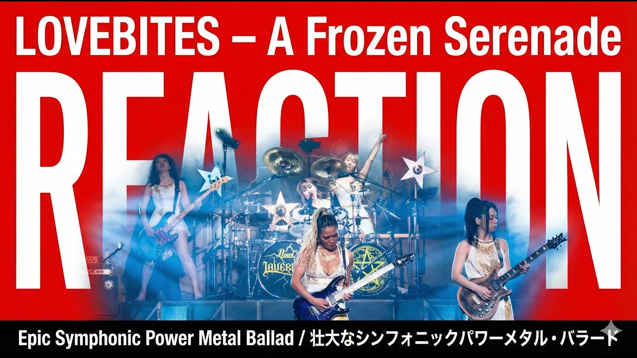 Elegance Meets Crushing Emotion! LOVEBITES – A Frozen Serenade | Symphonic Metal Reaction